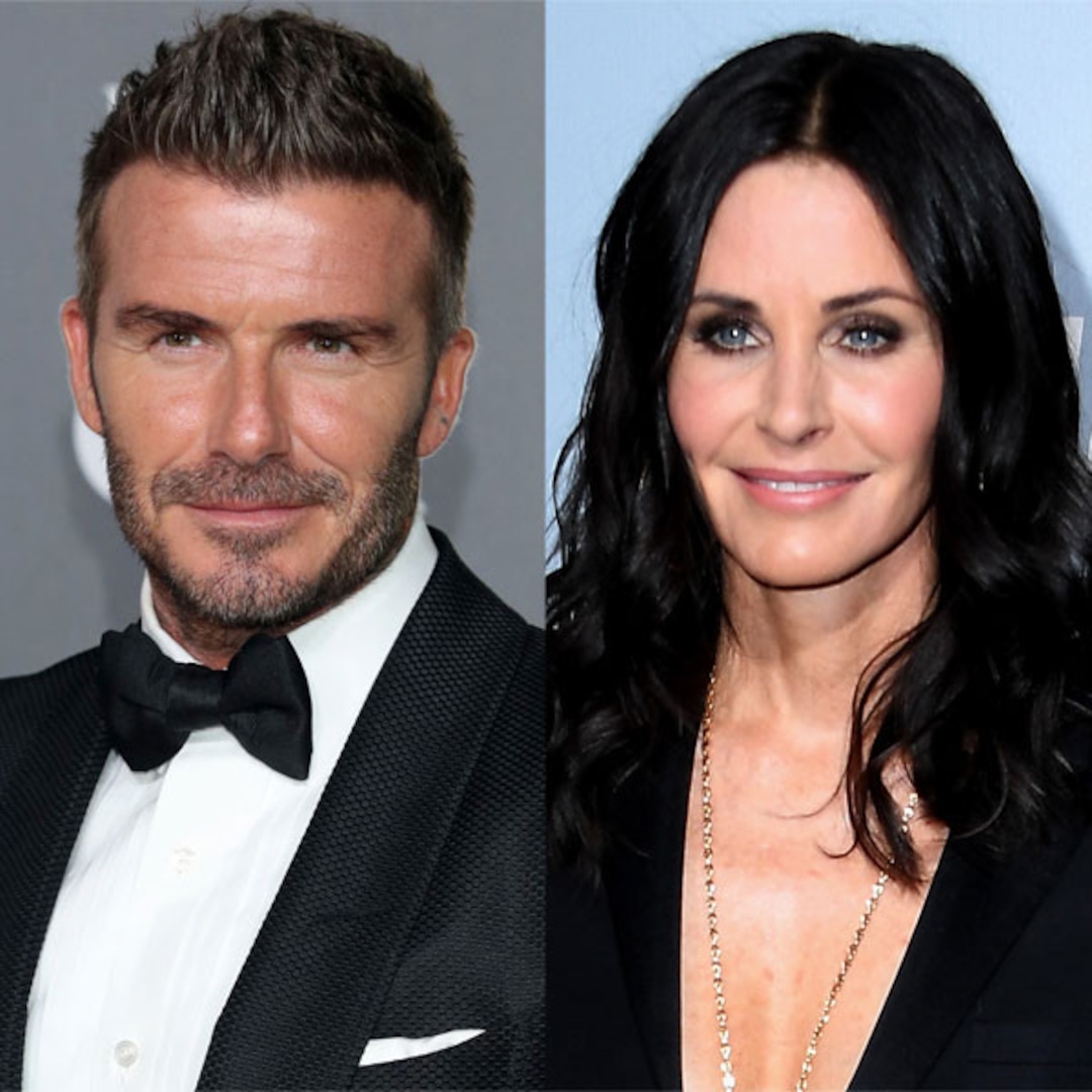 David Beckham And Courteney Cox Are The Modern Family Duo We Never